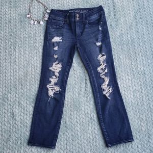 American eagle 360° super super stretch jeans